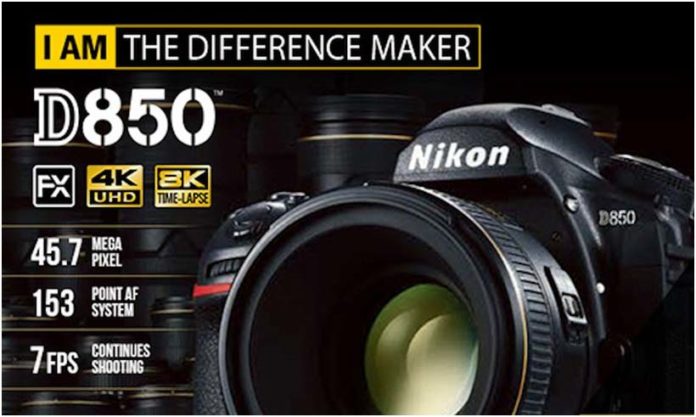 Nikon D850 camera features