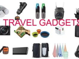 TRAVEL GADGETS LIST