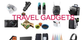 TRAVEL GADGETS LIST